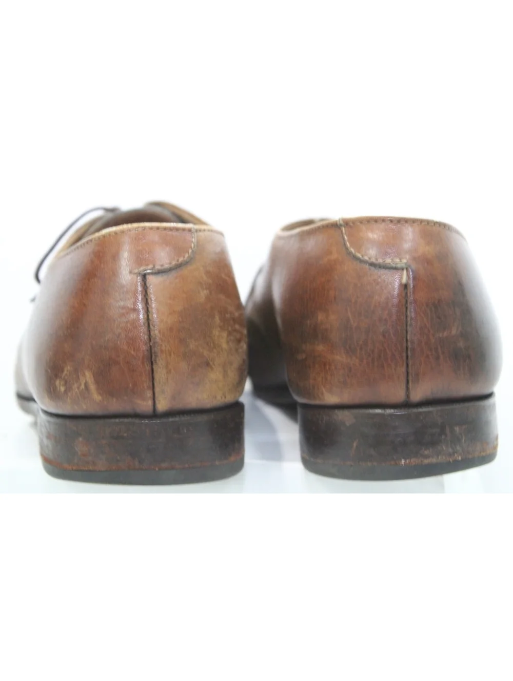 Cole Haan Watson Casual Brown Cap-Toe Oxford Mens Leather Dress Shoes Size 10 D